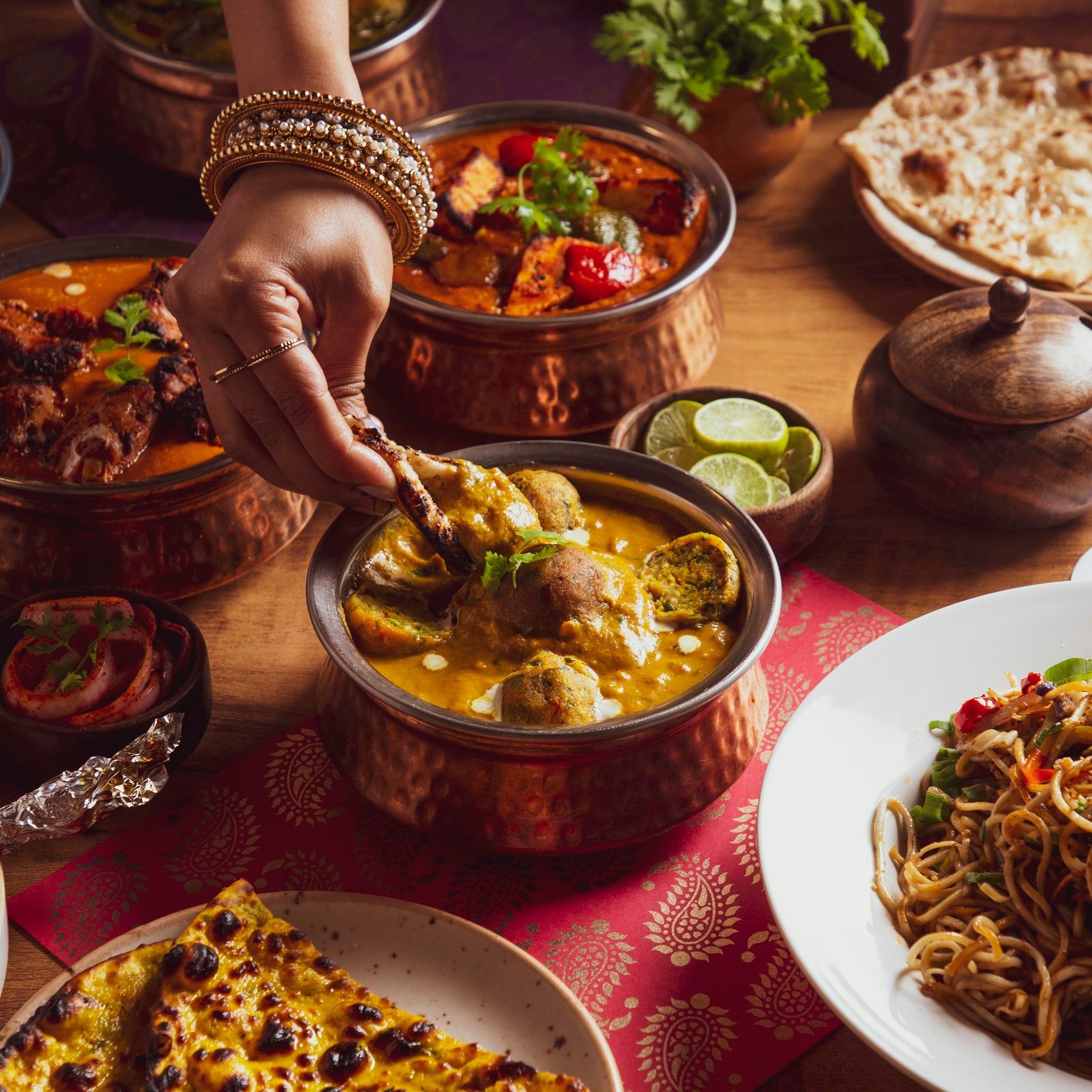 Catering spread